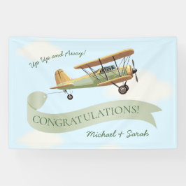 Vintage Babydusche Banner