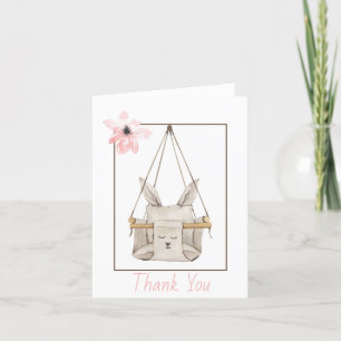 Vintage Babydusche geklappt dank Karte