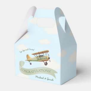 Vintage Babydusche Geschenkschachtel