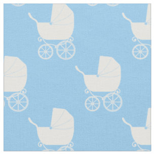Vintage-Babytrage Blau Stoff