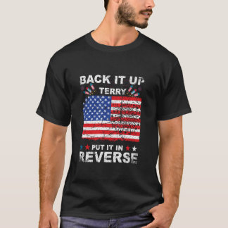 Vintage Back It Up Terry In den Rückwärtsgang lust T-Shirt