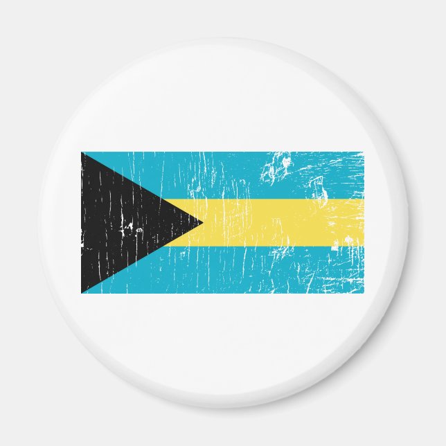 Vintage Bahamas Magnet (Vorne)