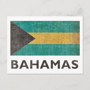 Vintage Bahamas Postkarte