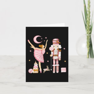 Vintage Ballettnahrung Weihnachten Weihnachten Wei Karte