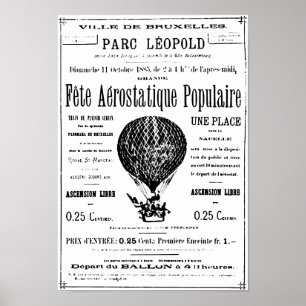 Vintage Ballone Poster
