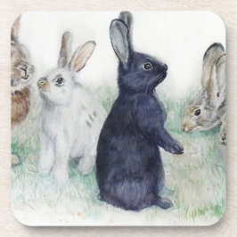 Vintage Banden, glückliche Ostern Getränkeuntersetzer