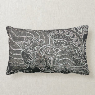 Vintage Bangkok Dragon Lendenkissen