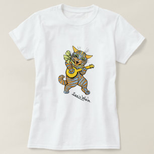 Vintage Banjo-Katze Louis Wain T-Shirt