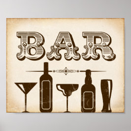 Vintage BAR Poster