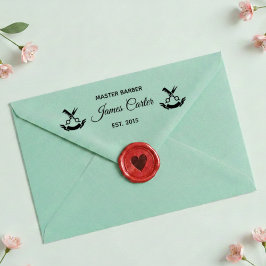 Vintage Barber Wax Seal Stamp for Branding  Permastempel