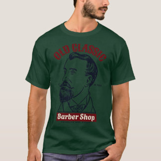 Vintage Barbersholznüsse und Shave T-Shirt