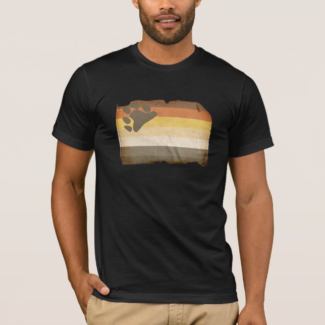 Vintage Bärnstolzflagge T-Shirt (Vorderseite)