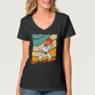 Vintage Bartagamen, die Karate Samurai Ninja mache T-Shirt