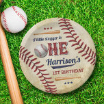 Vintage Baseball Boys 1. Geburtstag Pappteller<br><div class="desc">Feiern Sie stilvoll mit diesen trendigen 1. Geburtstagszeitung-Tellern. Das Design ist leicht mit Ihrer eigenen Formulierung zu personalisieren und Ihre Familie und Freunde werden begeistert sein,  wenn sie diese fabelhaften Party-Teller sehen.</div>