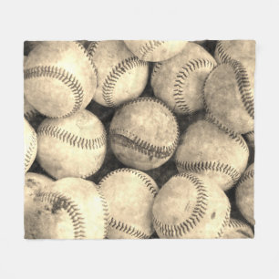 Vintage Baseball-Fleecedecke Fleecedecke