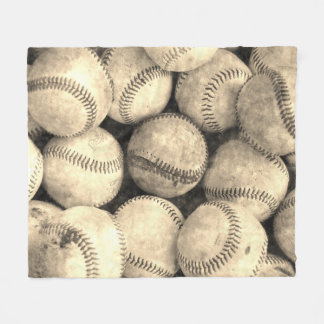 Vintage Baseball-Fleecedecke Fleecedecke