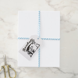 Vintage-Baseball-Geschenkanhänger Geschenkanhänger
