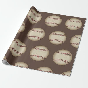 Vintage-Baseball-Geschenkpapier Geschenkpapier