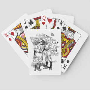 Vintage-Baseball-Kartenspiel Spielkarten