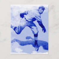 Vintage Baseball-Krug-Anmerkungs-Karte
