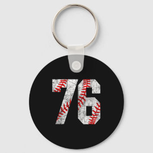 Vintage Baseball-Mama #76 Trikot Baseball Liebling Schlüsselanhänger