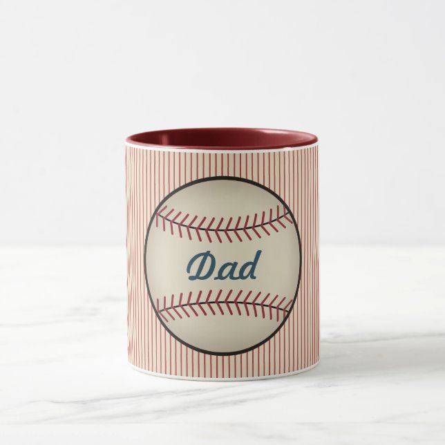 Vintage Baseball Papa Mug (Centre)