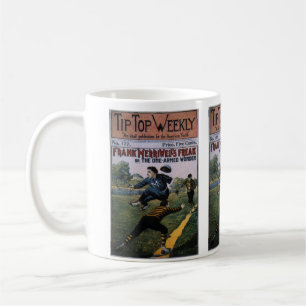Vintage-Baseball, Titelseite des Tip Top Weekly Ma Kaffeetasse