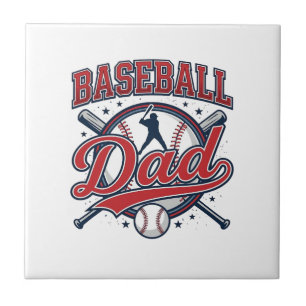 Vintage-Baseball-Vater-Shirt-Design_1 Fliese