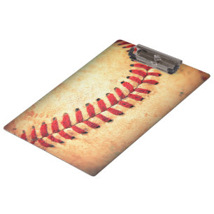 Vintage-Baseballball Klemmbrett