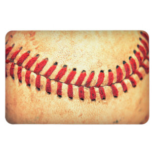 Vintage-Baseballball Magnet