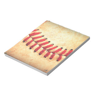 Vintage-Baseballball Notizblock