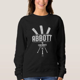 Vintage Baseballschläger Gameday Andrew Abbott Cin Sweatshirt