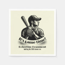 Vintage-Baseballspieler Herren 50. Geburtstag