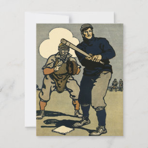 Vintage Baseballspieler, Stilkunst