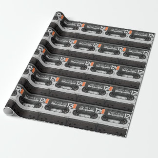 Vintage BASF-Kassette: Sammlerelement Geschenkpapier