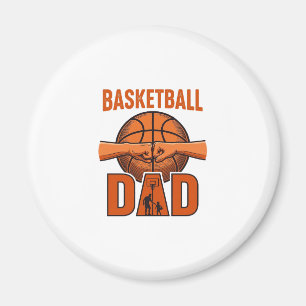 Vintage Basketball-Vater-Gravur-Shirt-Design_1 Magnet