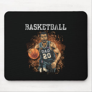 Vintage Basketball-Vater Mousepad