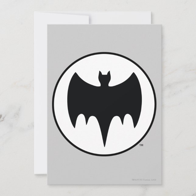 Vintage Bat Symbol (Vorderseite)