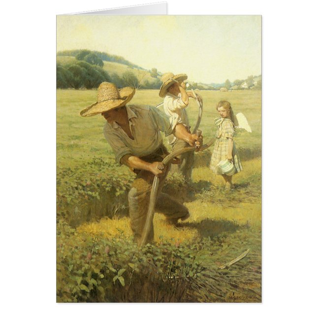 Vintage Bauer, Zurück in den landwirtschaftlichen  (Vorne)