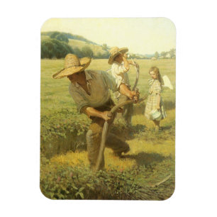 Vintage Bauer, Zurück in den landwirtschaftlichen  Magnet