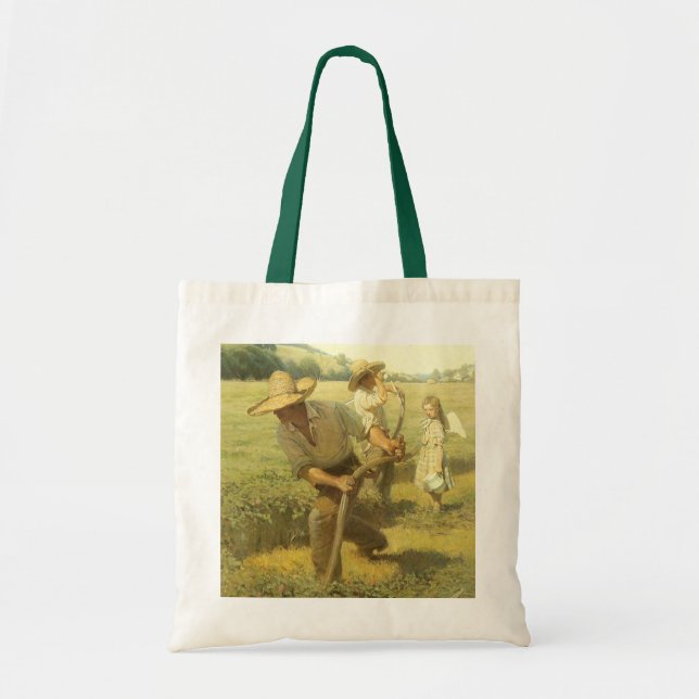 Vintage Bauer, Zurück in den landwirtschaftlichen  Tragetasche (Vorne)