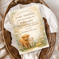 Vintage-Bauernhoftiere-Wiese-Baby-Party