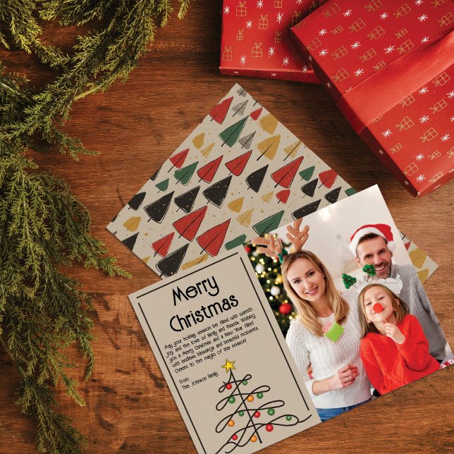 Vintage Bäume Charm: Frohe Weihnachten Foto (Von Creator hochgeladen)