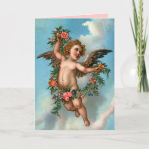 Vintage Be My Valentine Karte