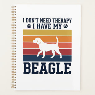 Vintage-Beagle-Hund-Therapie-Shirt-Design_1 Planer