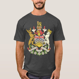 Vintage beängstigende Wappen - British Columbia T-Shirt