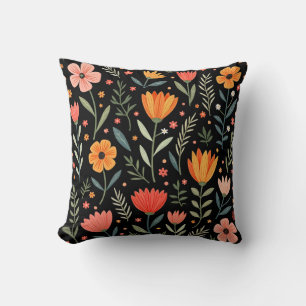 Vintage Beautiful Floral Populäre Sammlung Kissen