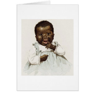 Vintage - Bébé heureux,