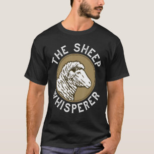 Vintage-Bekleidung für Schafzüchter Schaf-Flüstere T-Shirt