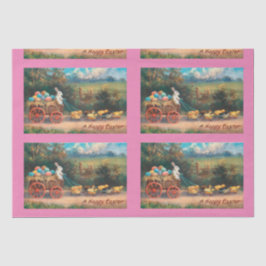 Vintage Beleuchtung mit Kartonpapier Seidenpapier